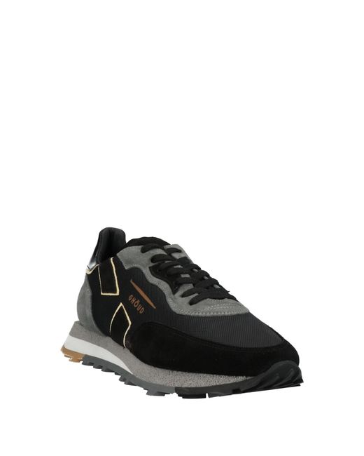 GHOUD VENICE Black Trainers for men