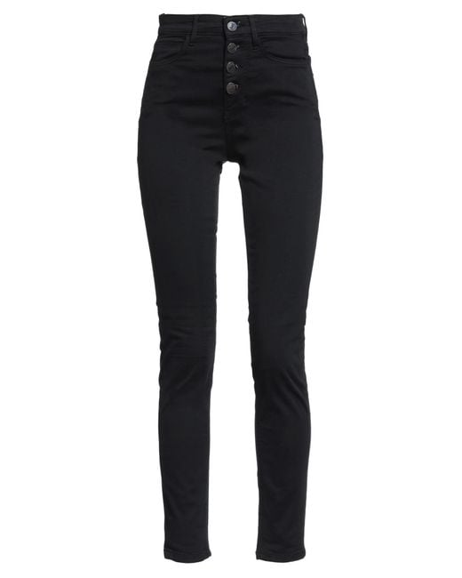 Guess Black Jeans Cotton, Elastomultiester, Elastane