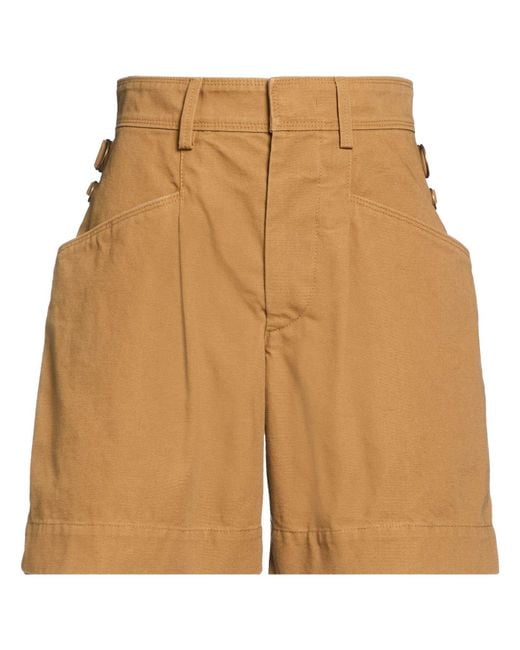 Isabel Marant Brown Shorts & Bermuda Shorts Cotton