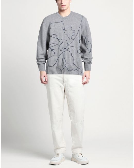 Rohe Gray Sweater Wool, Cashmere for men