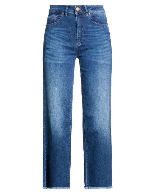 Seductive Blue Jeans Cotton, Polyester, Elastane