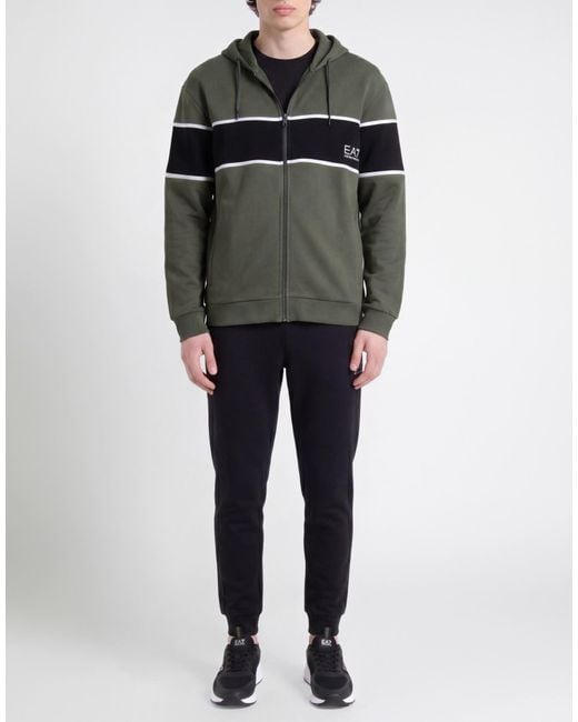 Sudadera EA7 de hombre de color Green