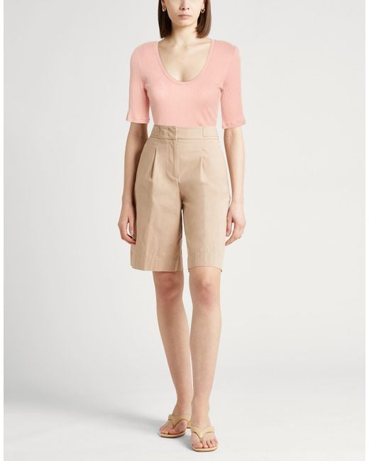 Majestic Filatures Pink T-Shirt Organic Cotton, Modal