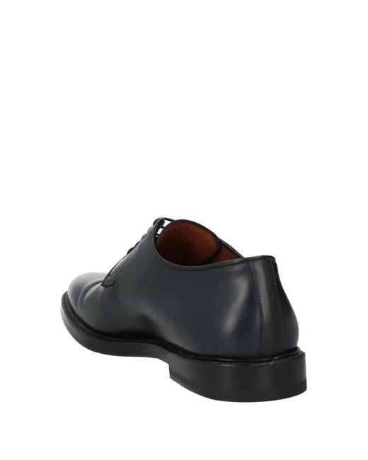Santoni Black Lace-up Shoes for men