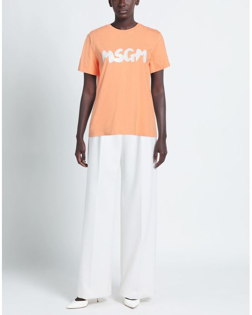 MSGM Orange T-shirt