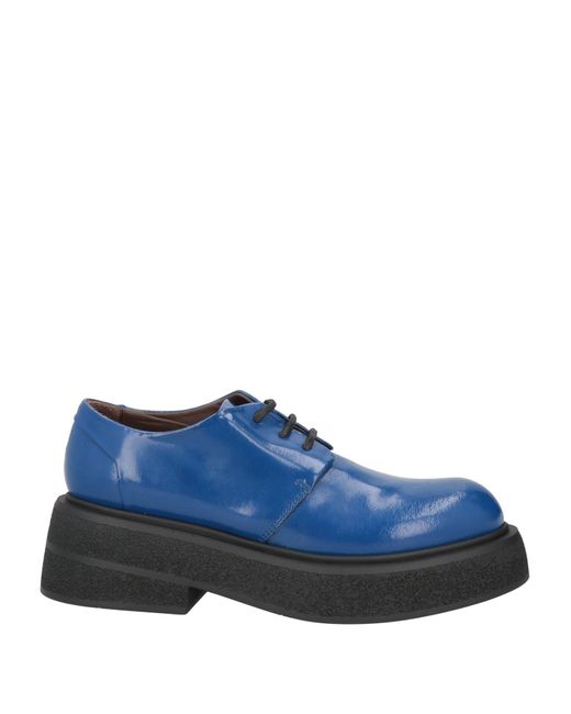 Boemos Blue Lace-up Shoes