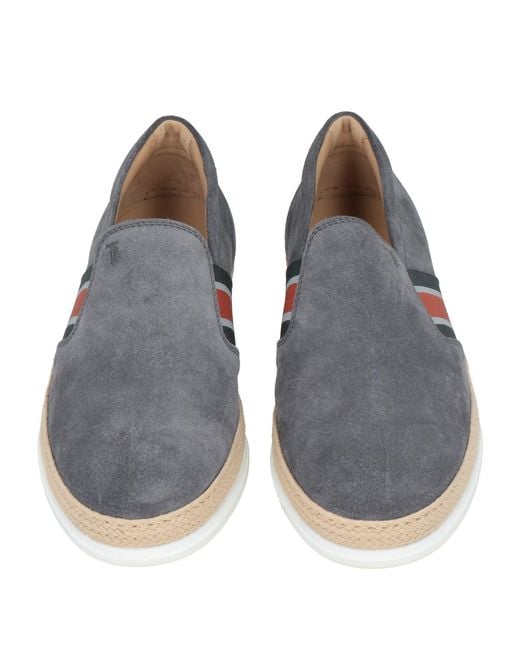 Tod's Gray Loafers Leather for men