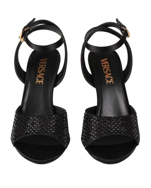 Versace Black Sandals