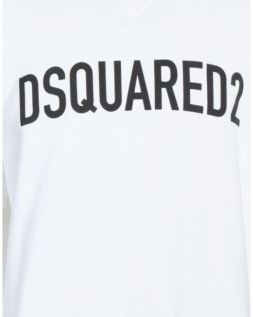 DSquared² White Sweatshirt for men