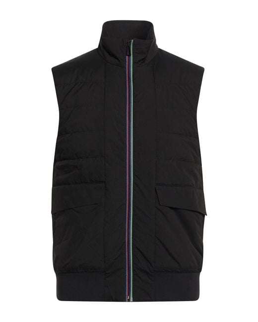 Paul Smith Black Vest Polyester for men