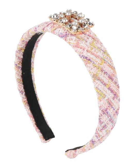 Roger Vivier White Hair Accessory Textile Fibers
