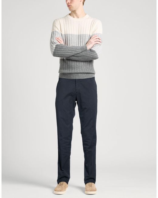 PT Torino Blue Midnight Pants Cotton, Elastane for men