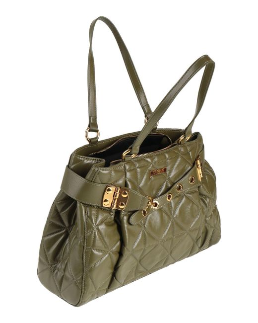 Just Cavalli Green Handbag