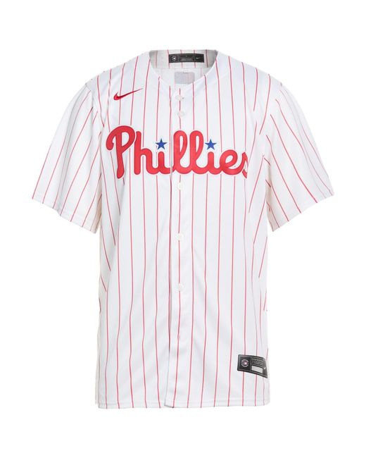 Nike White Shirt Polyester for men