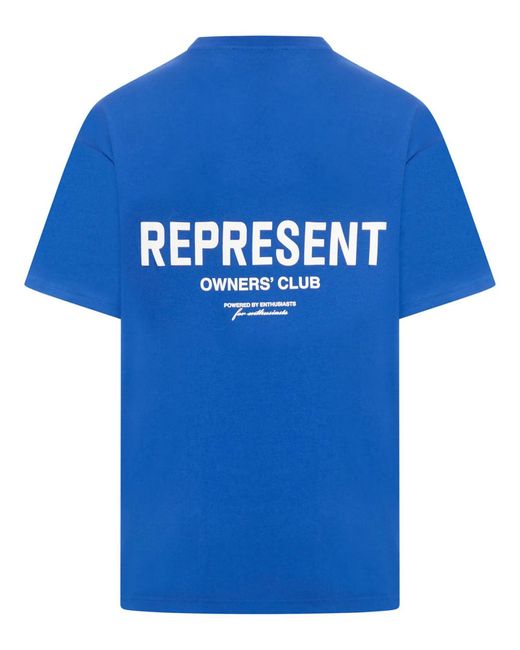 Represent T-shirts in Blue für Herren