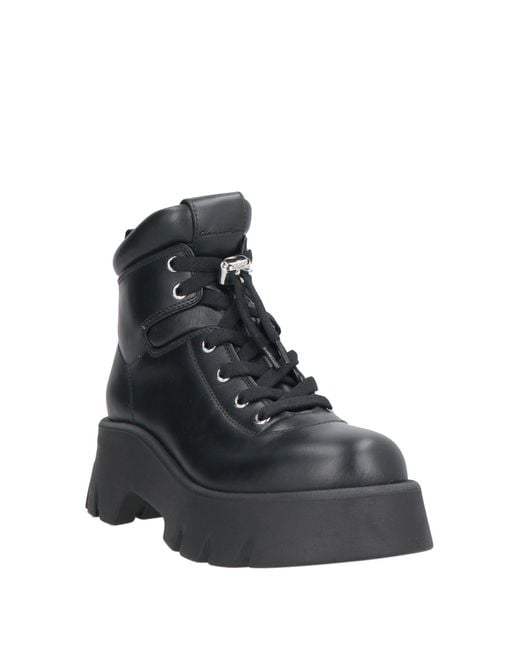 Gianvito Rossi Black Ankle Boots Leather