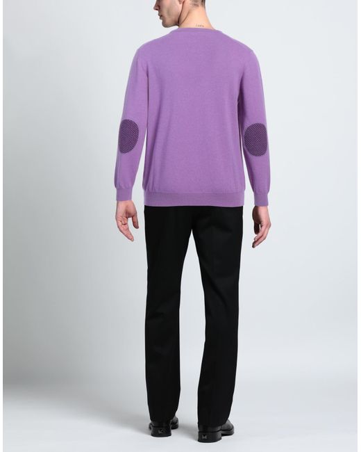 Pullover Kangra de hombre de color Purple