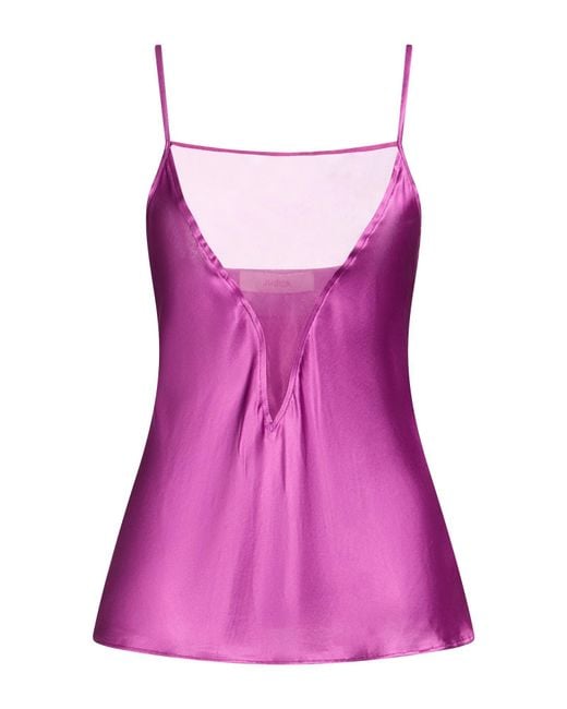 Jucca Purple Top Viscose, Silk