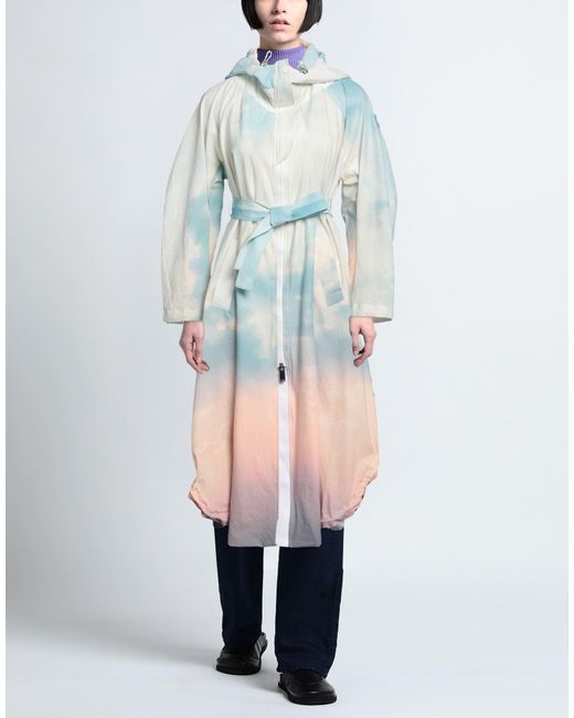 Manteau long et trench High en coloris Blue