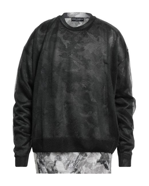 Pullover Dolce & Gabbana de hombre de color Black