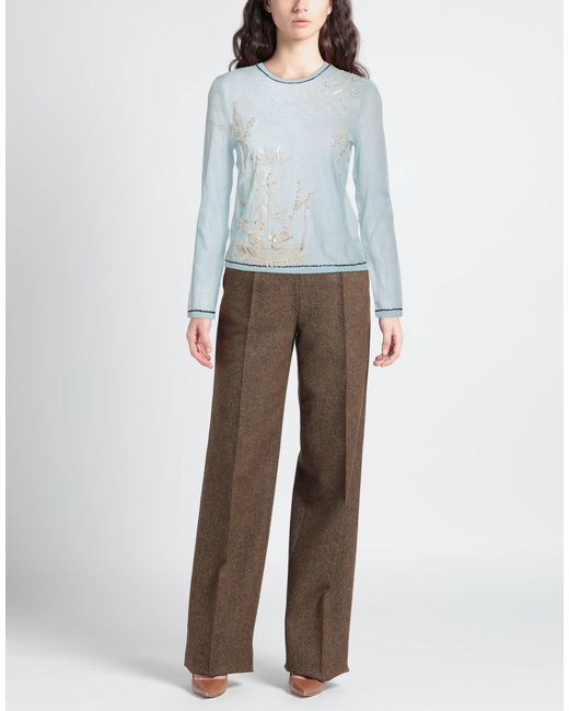 Tory Burch Blue Sweater