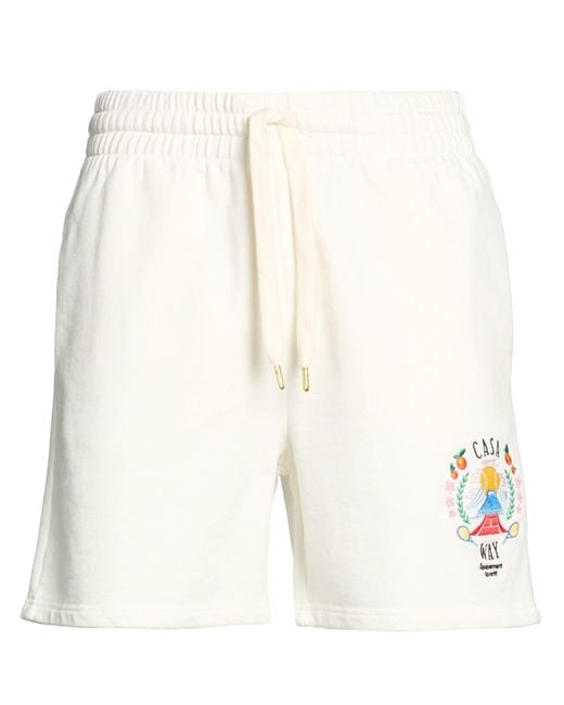 Casablanca Natural Shorts & Bermuda Shorts Organic Cotton for men