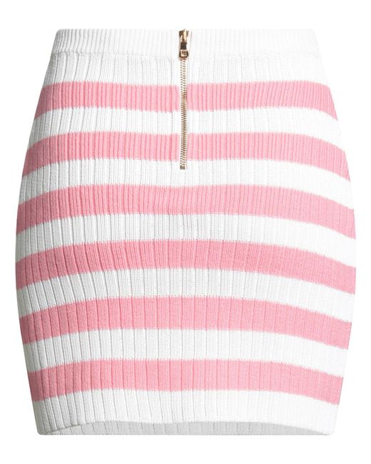 Balmain Pink Mini Skirt