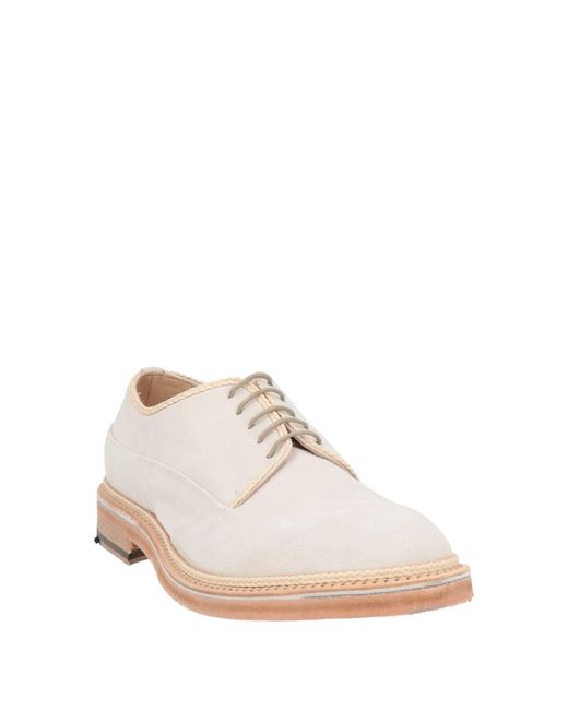 Eleventy White Lace-up Shoes for men