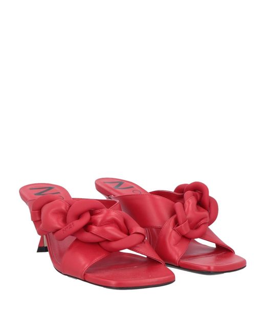 N°21 Red Sandals