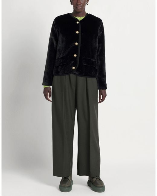 Shirtaporter Black Shearling & Teddy