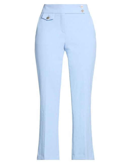 Seductive Blue Sky Pants Polyester, Viscose, Elastane