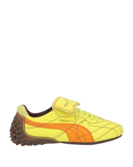 Sneakers Fenty de color Yellow