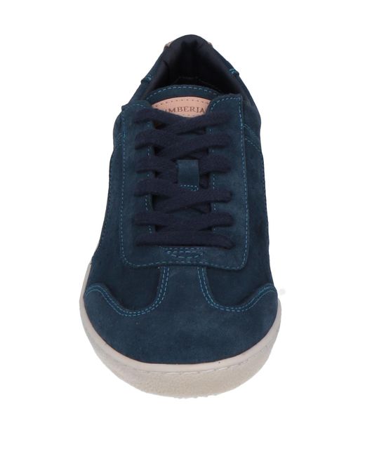 Lumberjack Blue Sneakers Soft Leather for men