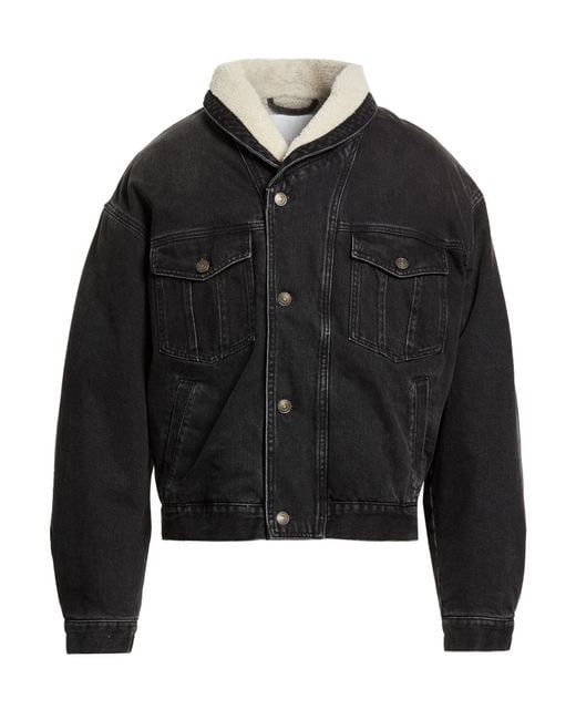 Isabel Marant Black Denim Outerwear for men