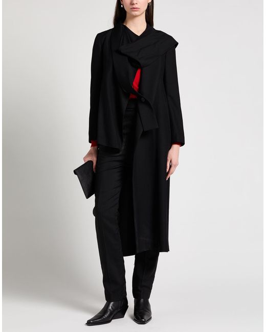 Sobretodo y gabardina Yohji Yamamoto de color Black