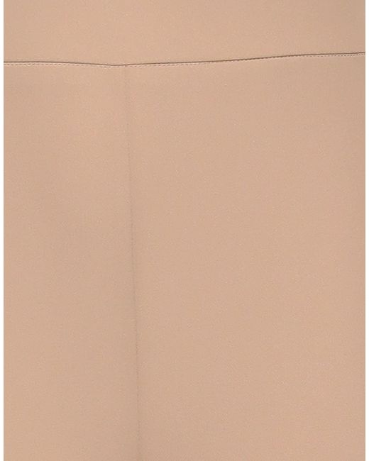 Camilla Natural Camel Pants Polyester, Elastane