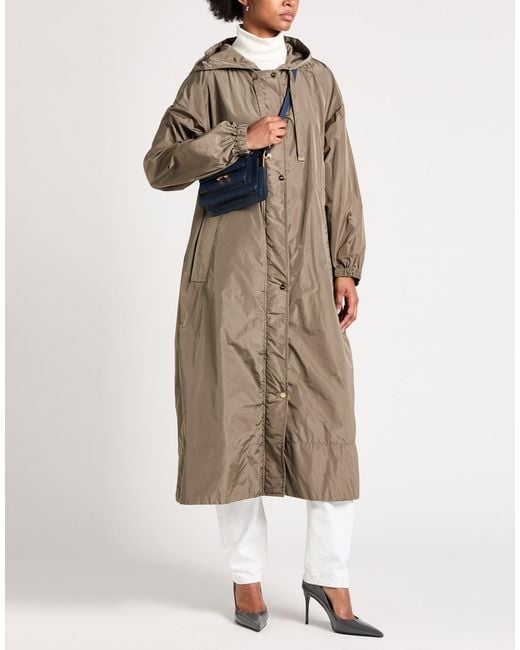 Max Mara Brown Coat Polyester