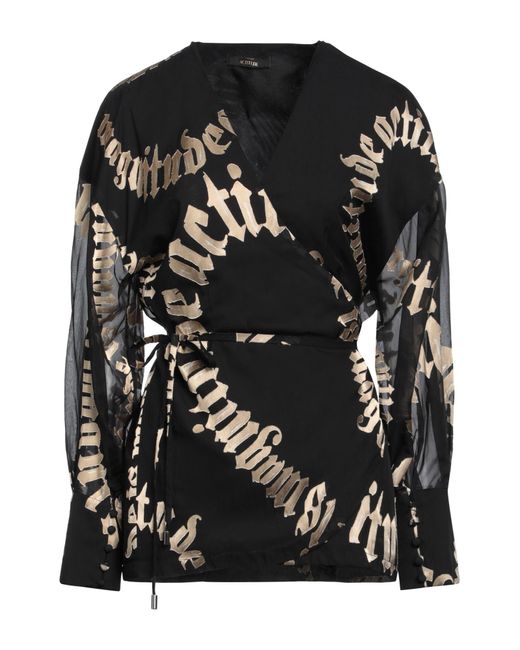 Top Twinset en coloris Black