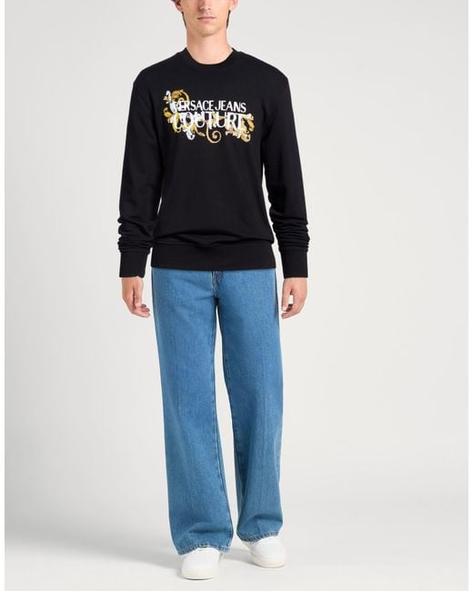 Versace Jeans Couture Blue Sweatshirt for men