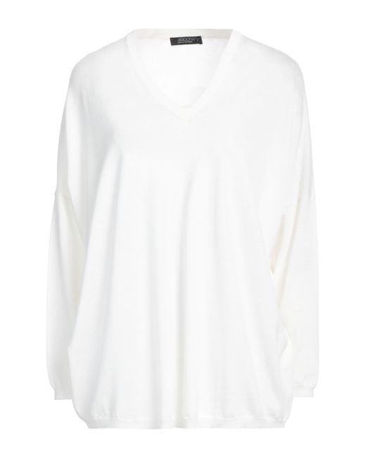 Aragona White Pullover