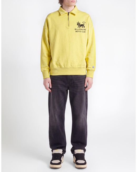 BBCICECREAM Yellow Sweatshirt for men