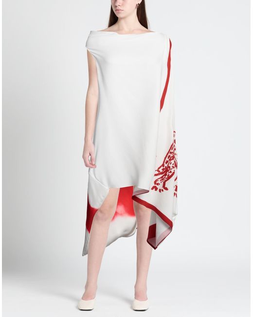 Ferragamo White Mini-Kleid