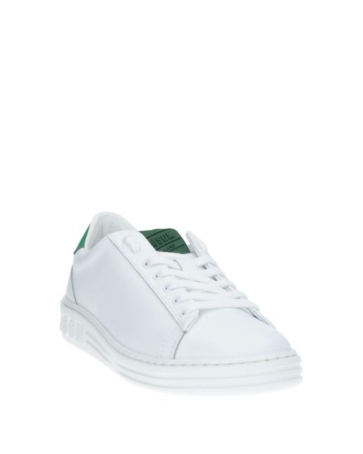 MSGM White Sneakers for men
