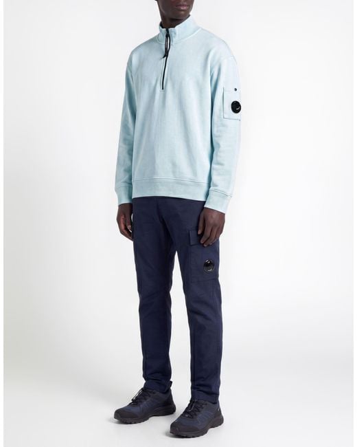 C P Company Blue Sweatshirt Cotton for men