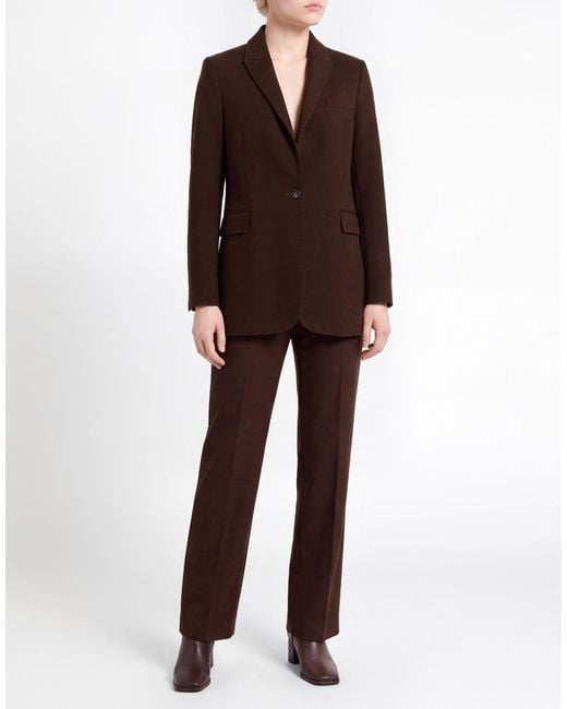 Circolo 1901 Brown Blazer Cotton, Elastane