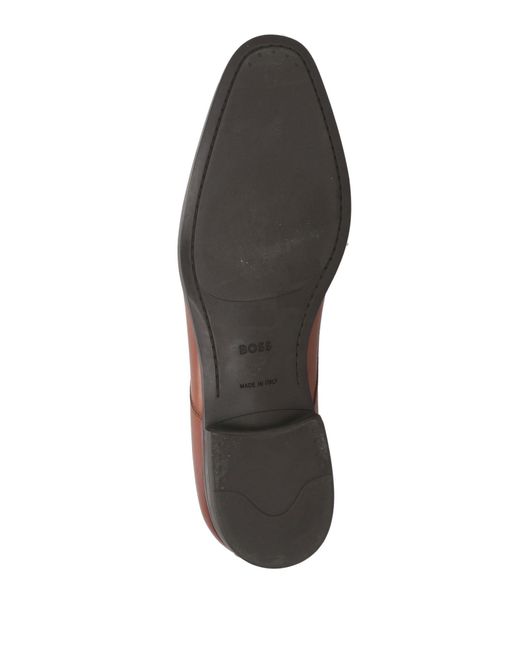 Boss Brown Lace-Up Shoes for men
