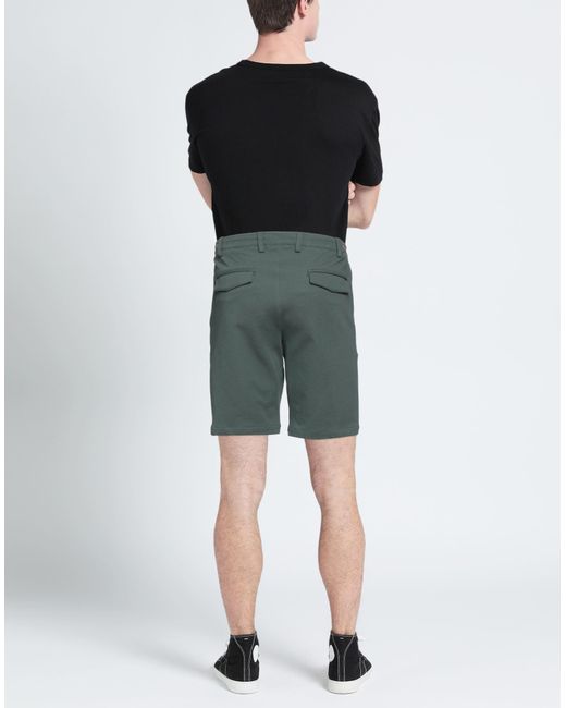 Eleventy Green Shorts & Bermuda Shorts for men