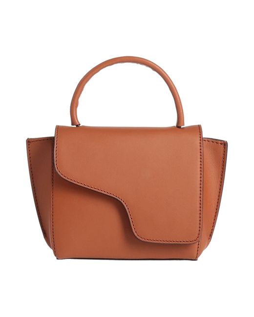Atp Atelier Brown Handbag Cowhide