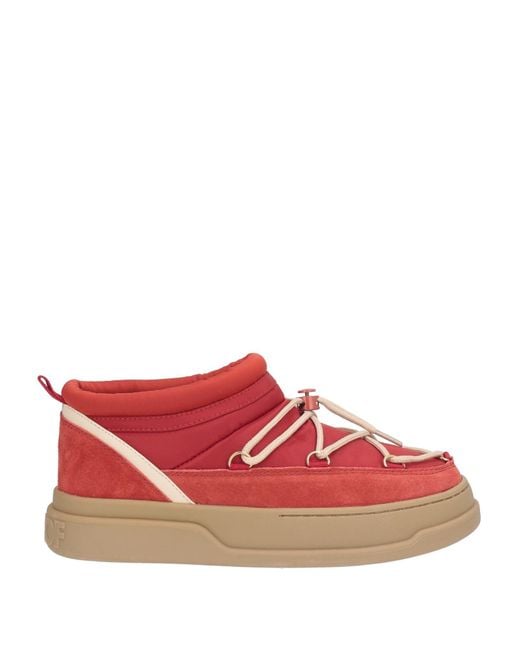 Colors Of California Red Ankle Boots