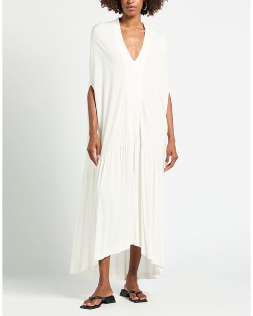 BITE STUDIOS White Midi Dress Viscose